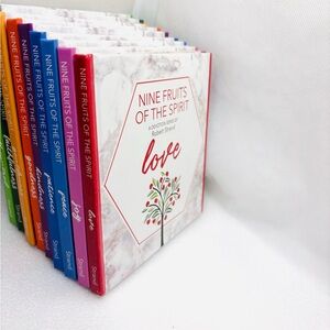 Nine "Fruits of The Spirit" A Devotion Series Hardcover Book Set of 9 by Strand